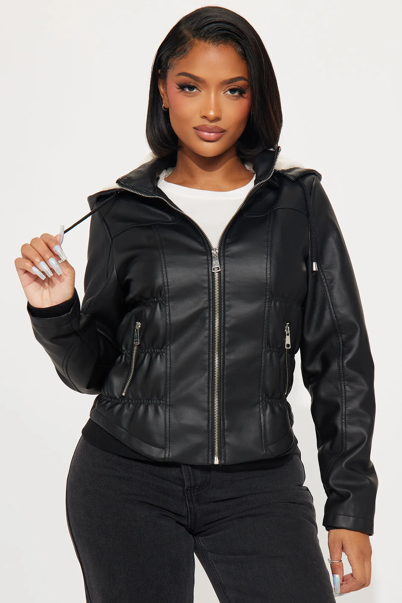 Back For More Moto Jacket - Black