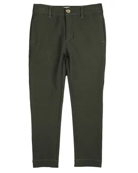 Belati Green Houndstooth Pants