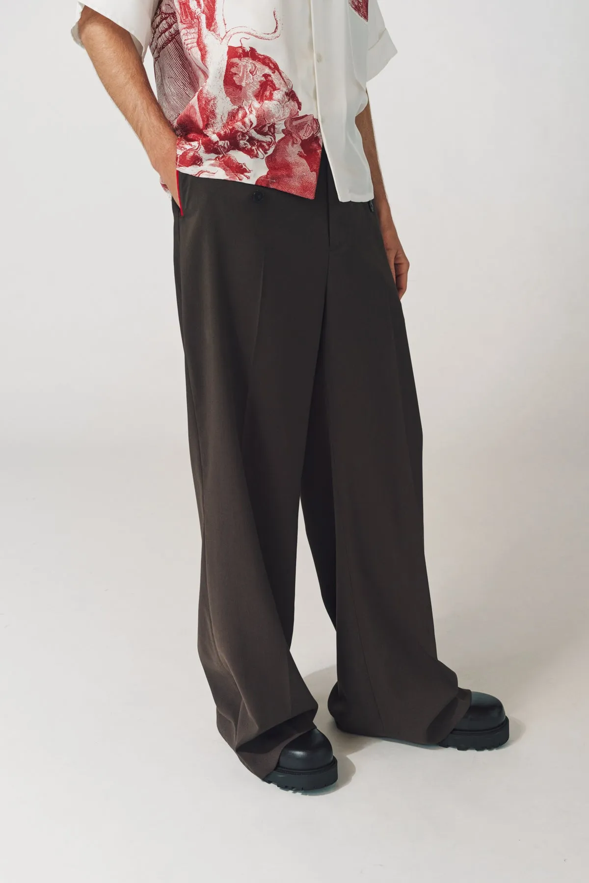 ENFANTS RICHES DÉPRIMÉS | WIDE LEG SCOUT TROUSERS