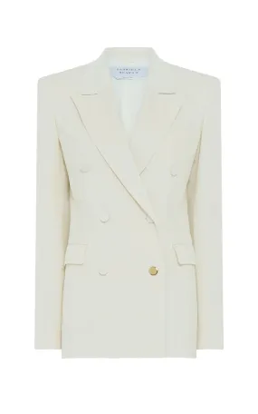 Gavin Blazer in Ivory Sea Island Cotton Corduroy