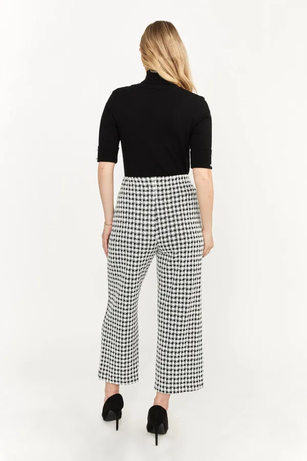 Hounds tooth print pants