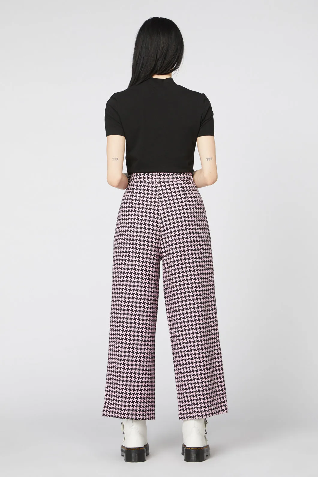 Houndstooth Check Pant