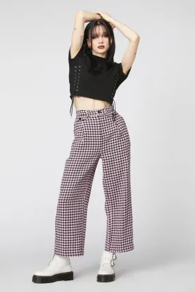 Houndstooth Check Pant