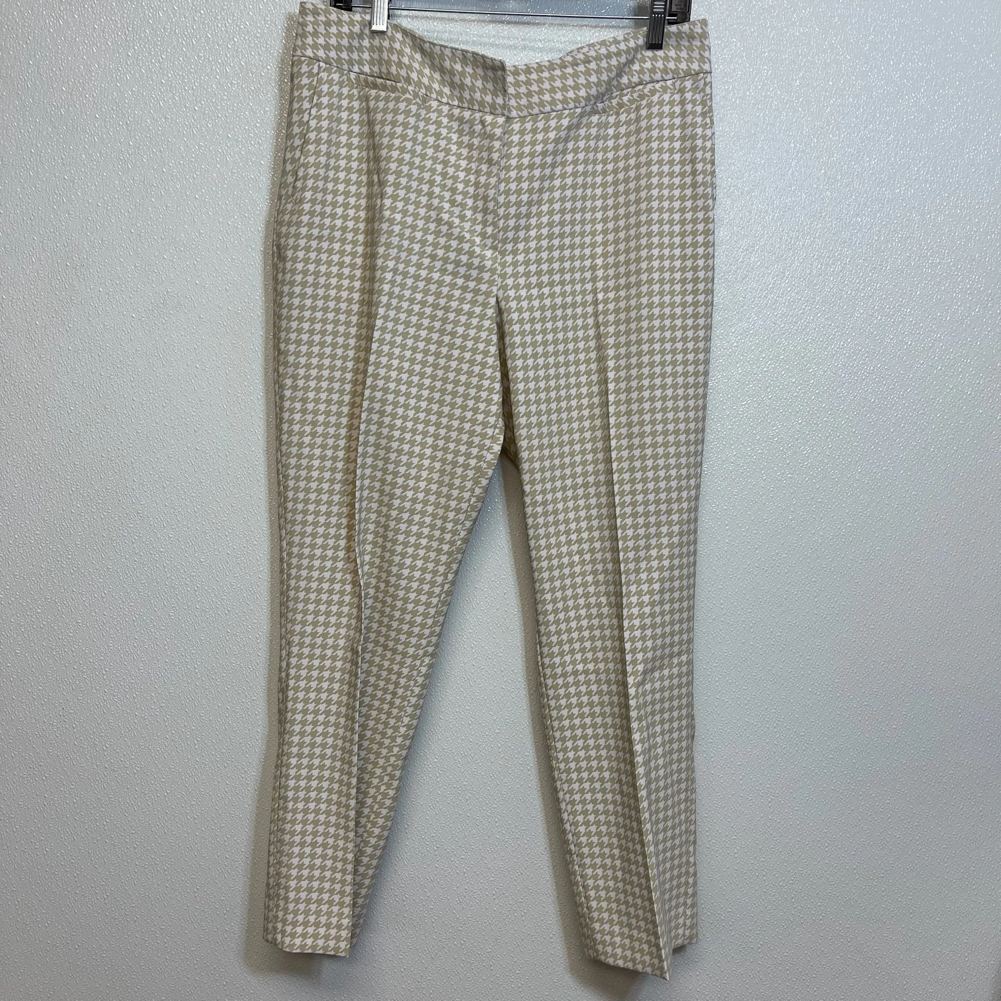 Houndstooth Pants Ankle Cmf, Size 12