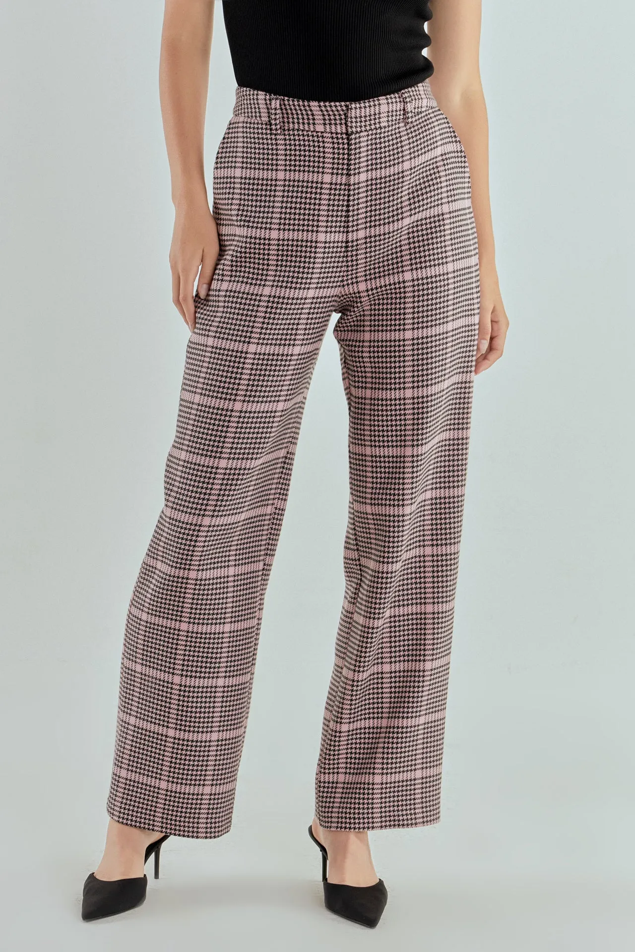 Houndstooth Women Pants