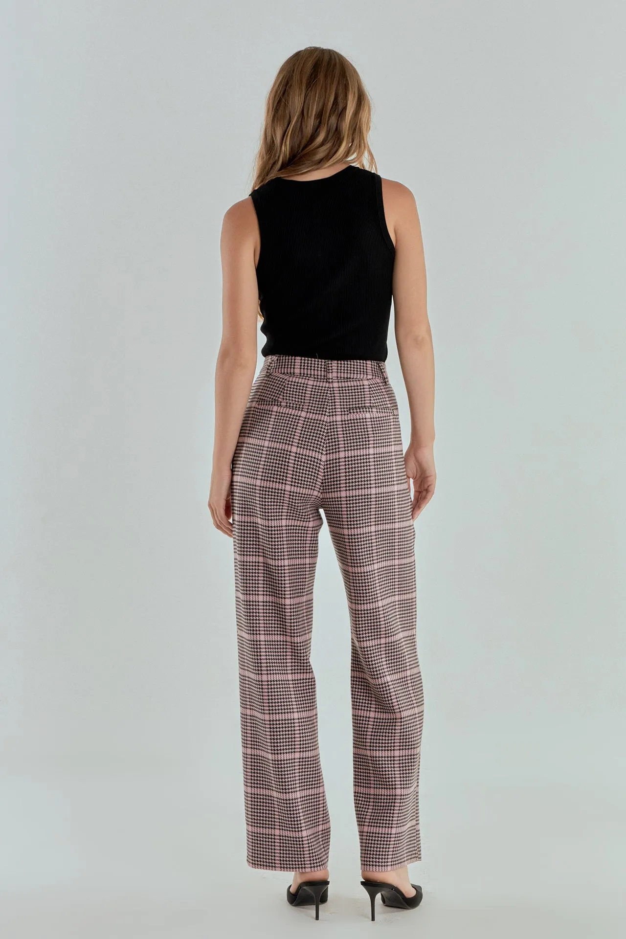 Houndstooth Women Pants