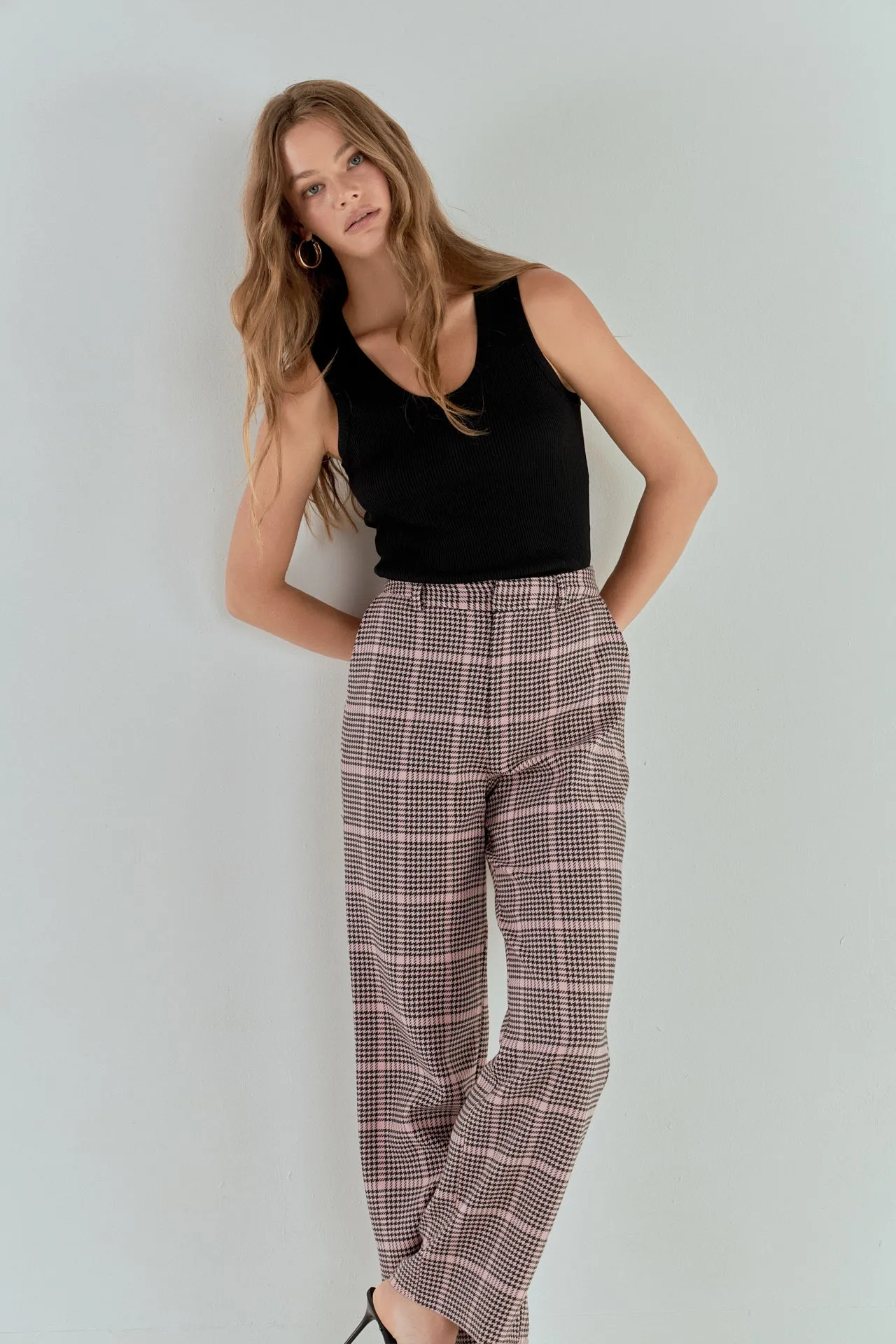 Houndstooth Women Pants