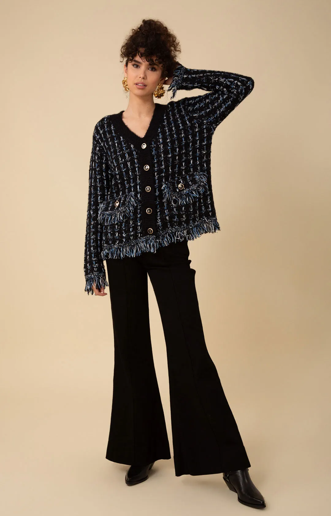 Jimena Boucle Cardigan