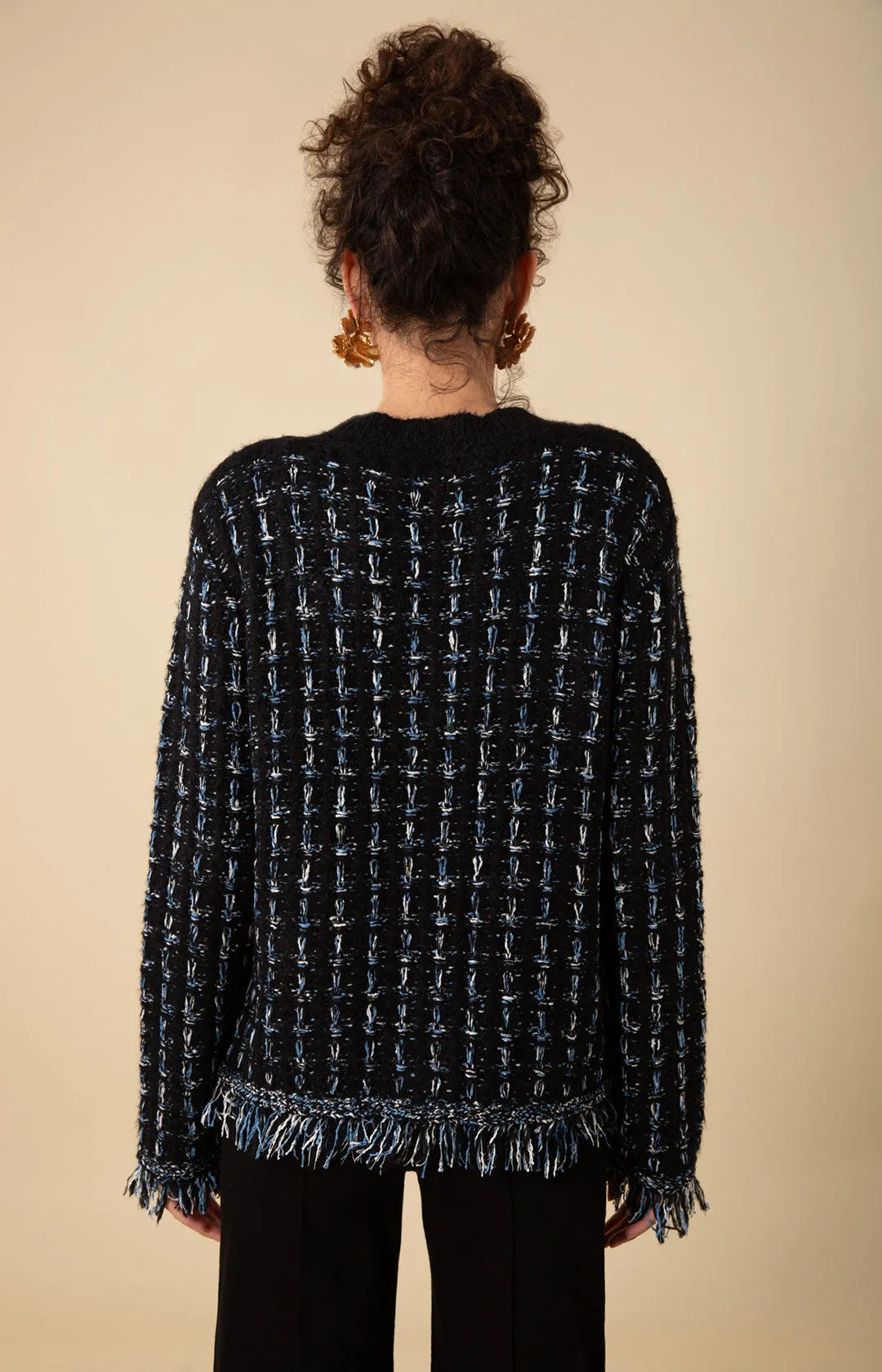 Jimena Boucle Cardigan