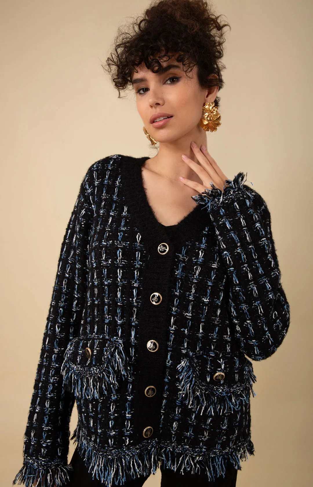 Jimena Boucle Cardigan