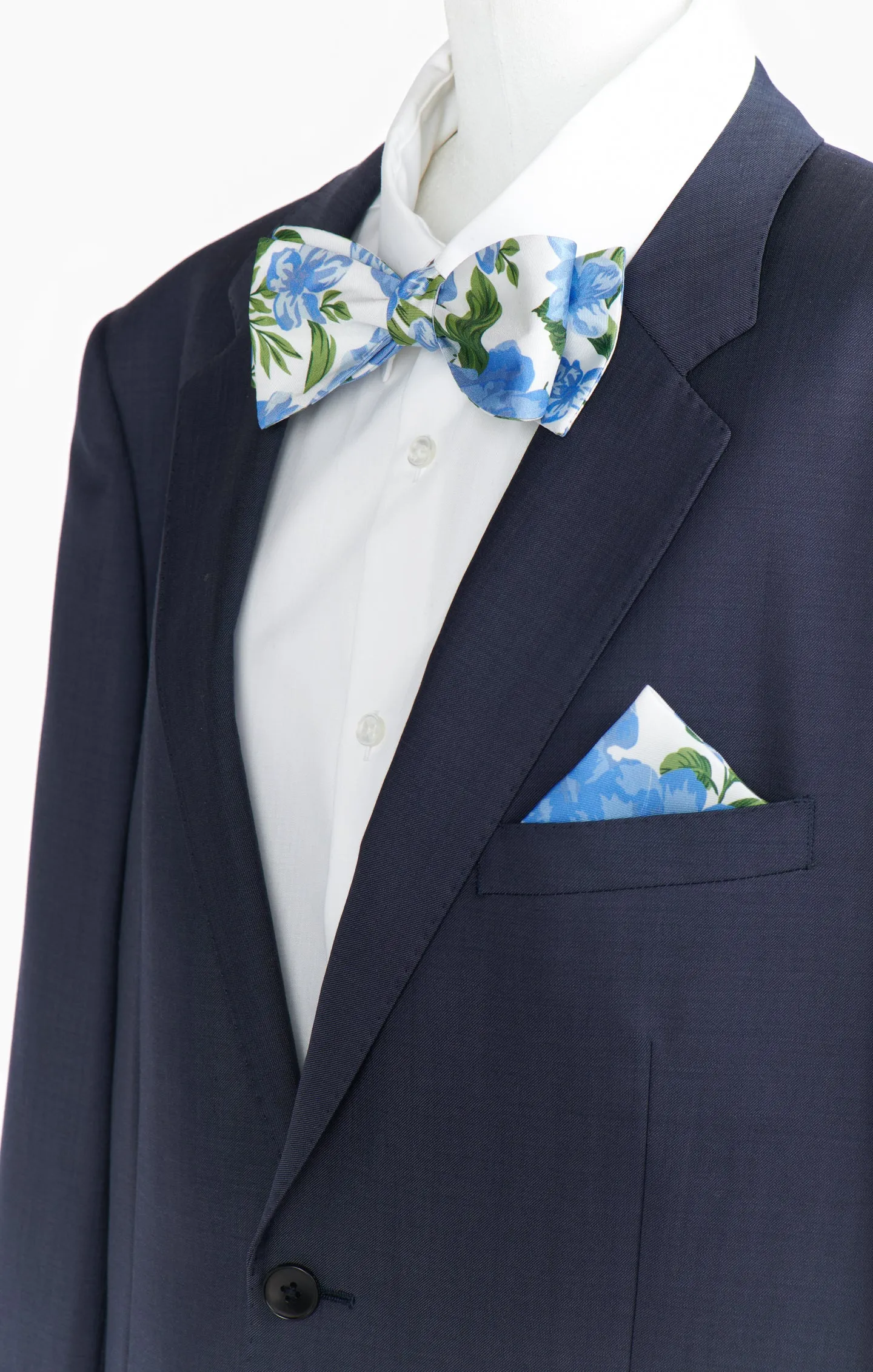 Josh Bow Tie ~ Cottage Floral Blue