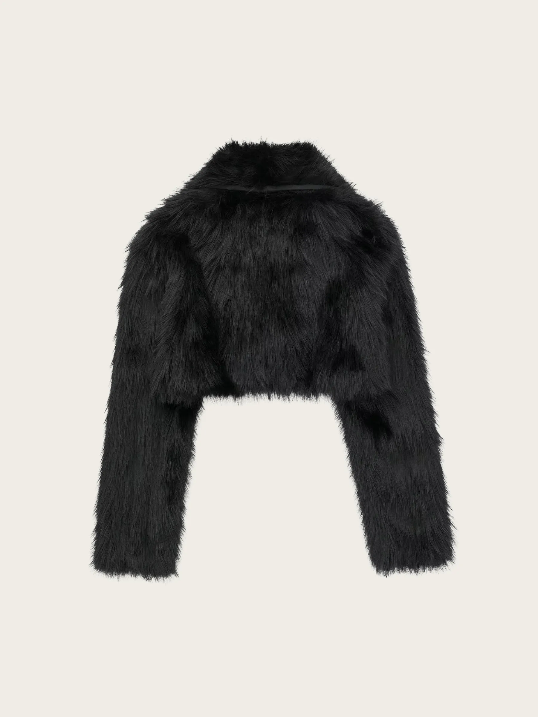 Kamilia Faux Fur Cropped Jacket