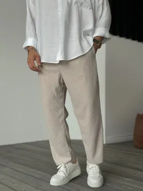 KENDRICK™ | RELAXED FIT PLEATED PANTS FOR MEN