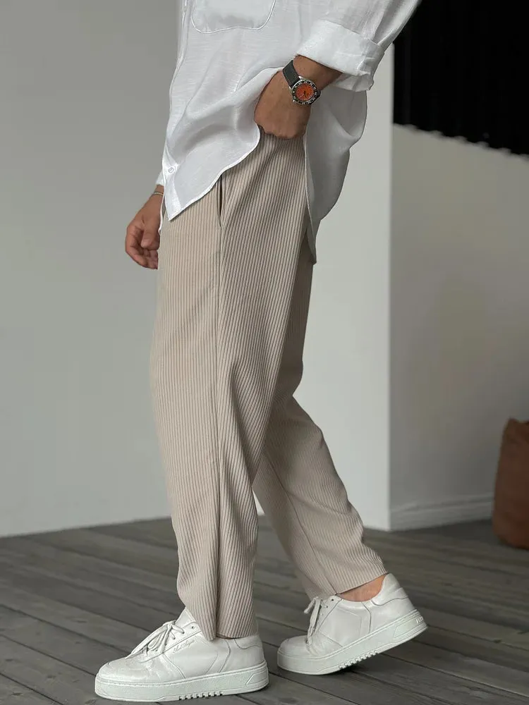 KENDRICK™ | RELAXED FIT PLEATED PANTS FOR MEN