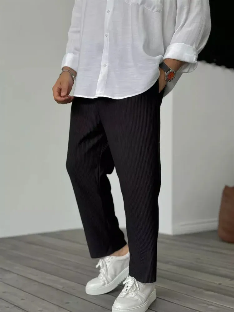 KENDRICK™ | RELAXED FIT PLEATED PANTS FOR MEN