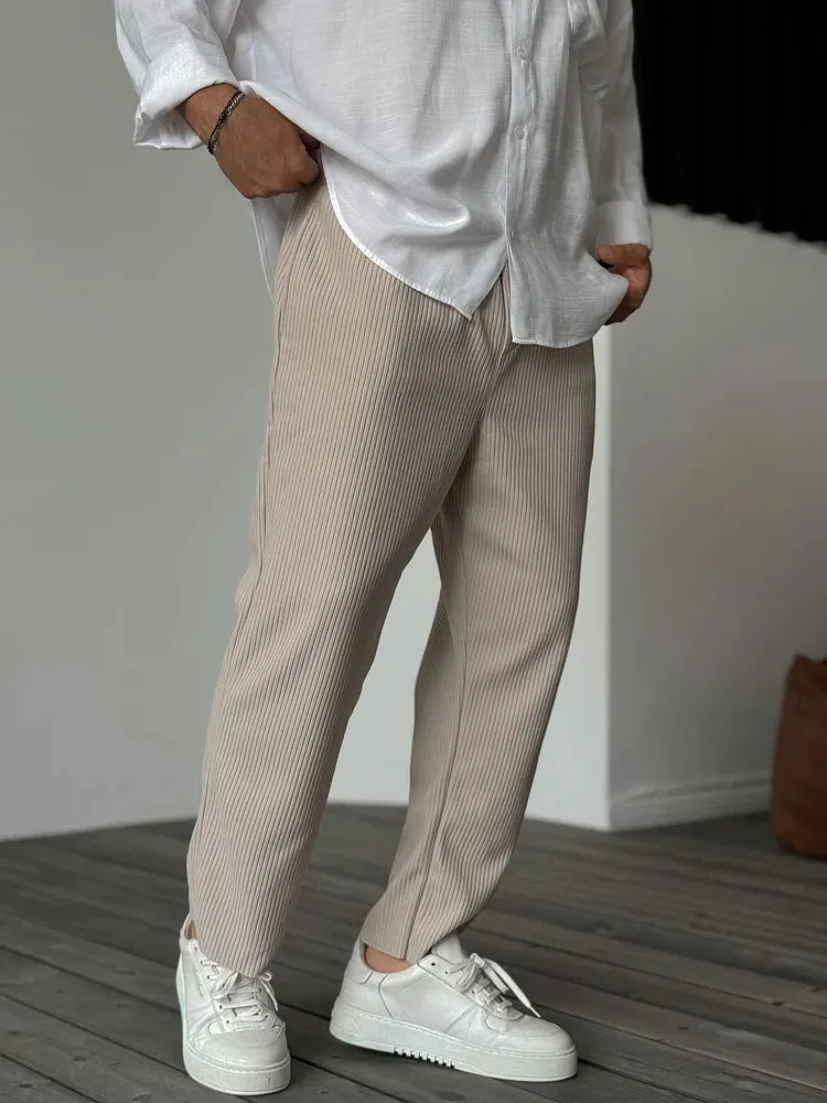 KENDRICK™ | RELAXED FIT PLEATED PANTS FOR MEN