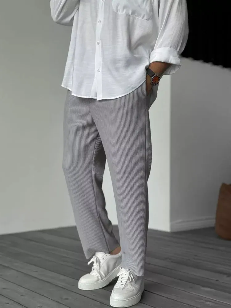 KENDRICK™ | RELAXED FIT PLEATED PANTS FOR MEN