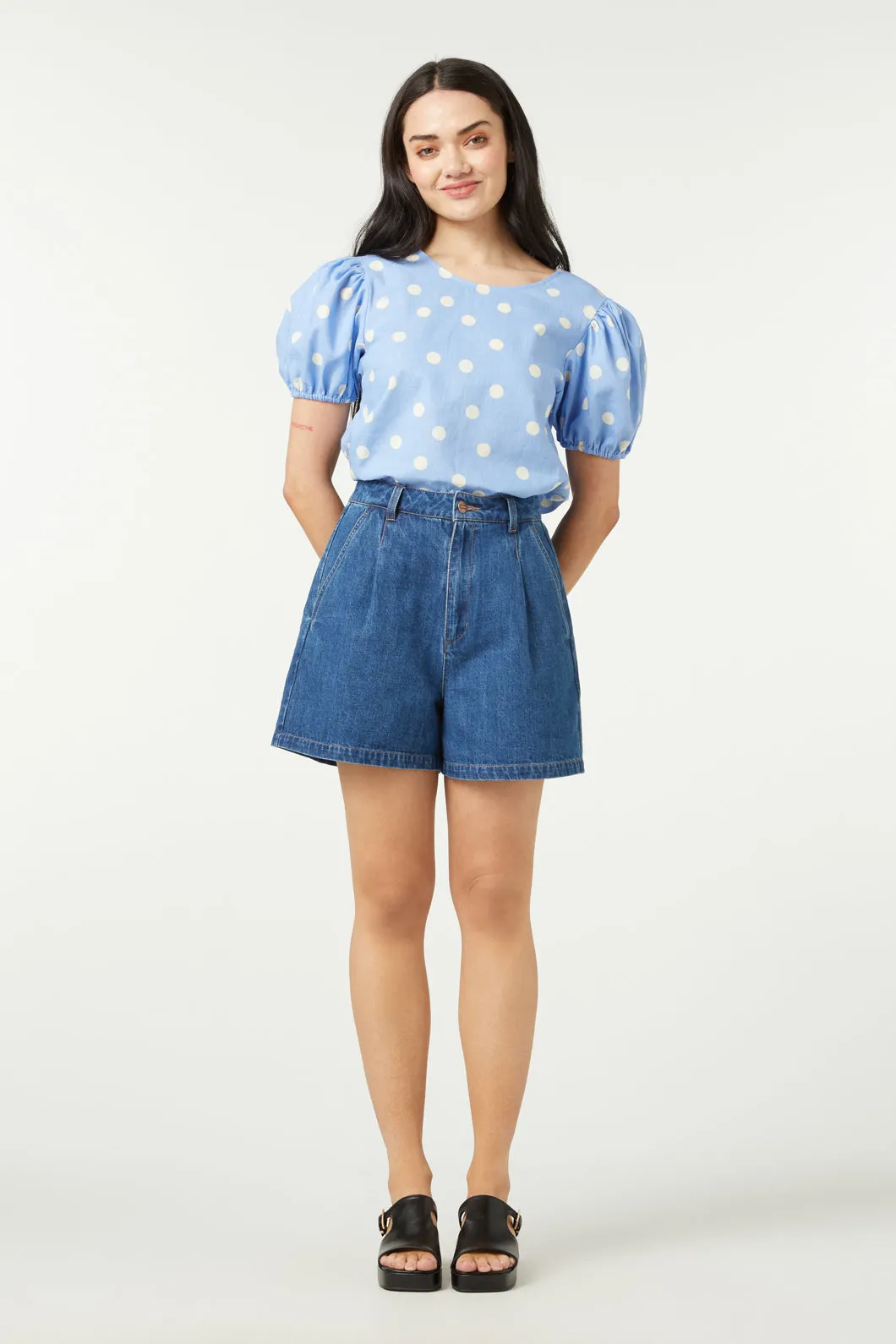 Lucy Polka Dot Top