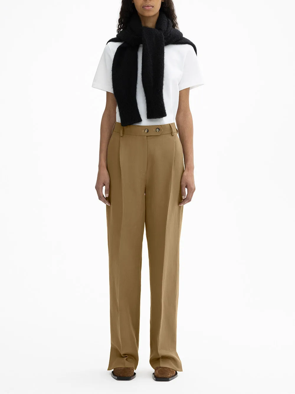 Pleated Trousers