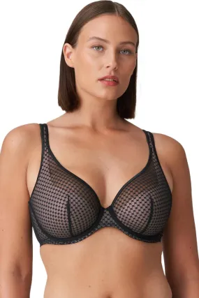 Prima Donna Twist Glass Beach Plunge Bra, Black (0142354)