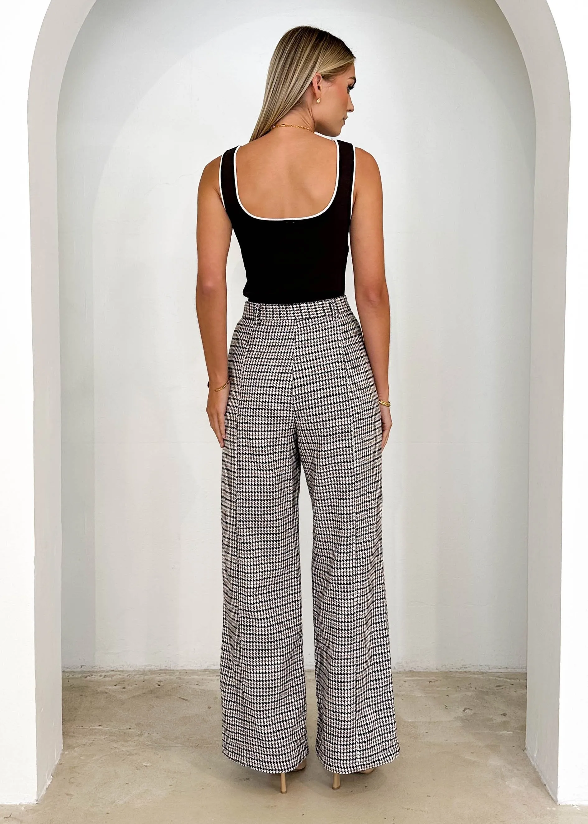 Rentor Pants - Houndstooth