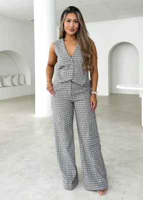 Rentor Pants - Houndstooth