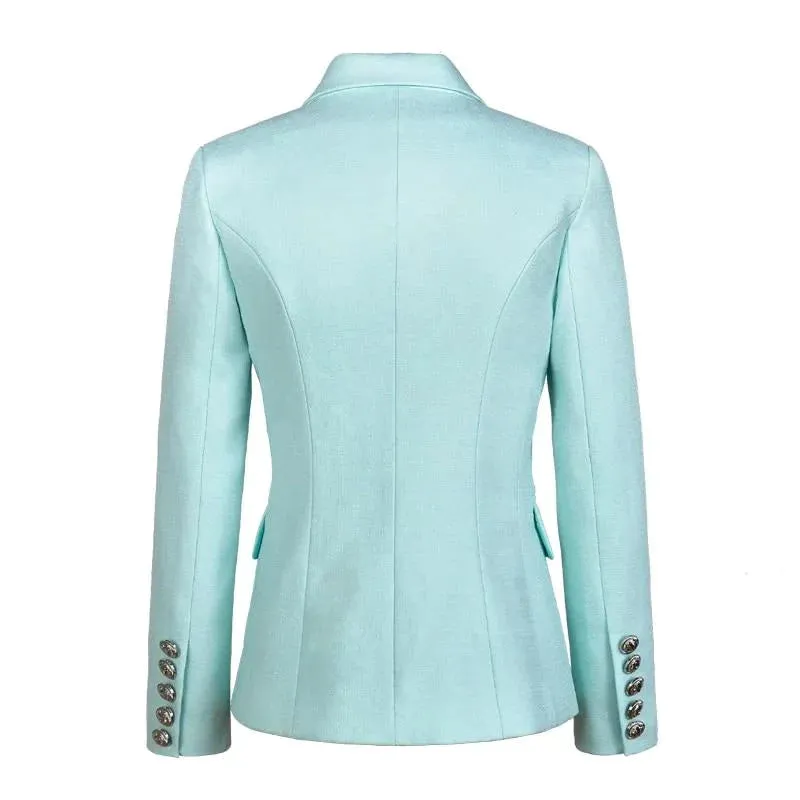 The Priscilla Slim Fit Blazer - Mint