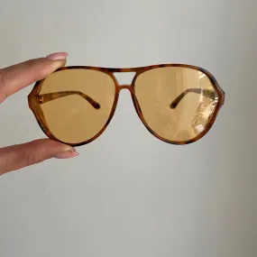 Yellow & Blue Retro Aviators